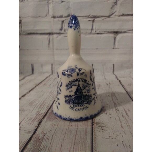 Souvenir porcelain BELLS WASHINGTON D.C - Picture 1 of 9